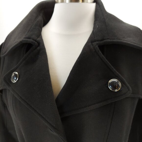 Kenneth Cole Reaction Belted Pea Coat - Picture 3 of 11